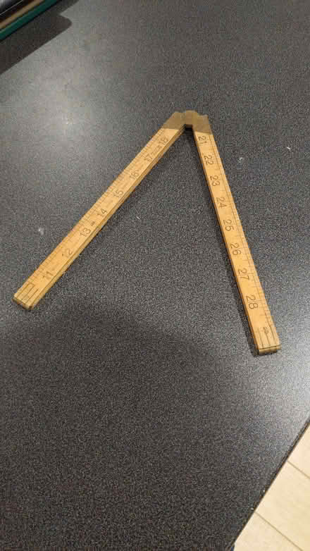 Photo of free Vintage Rabone Chesterman folding yard ruler (Queen Edith's Ward CB1) #1
