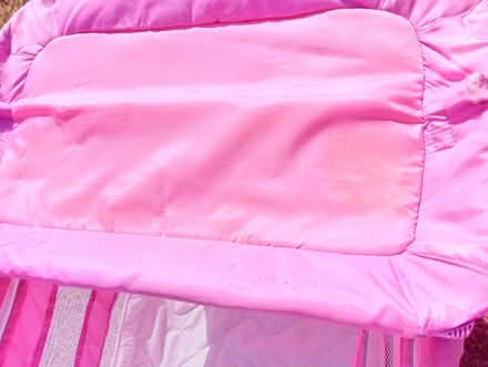 Photo of free Pink baby travel cot (Hadleigh SS7) #4