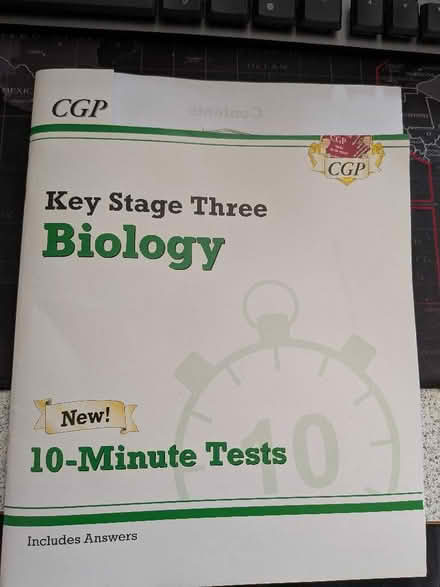 Photo of free Key stage 3 biology 10 minute tests book (Cannon Park CV4) #1