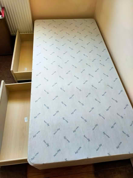 Photo of free Single divan bed, no mattress. (Wallands Park BN7) #1