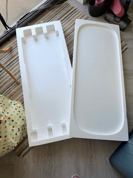 Photo of free 2 x Large pieces of Moulded Styrofoam (Saham Toney IP25) #1