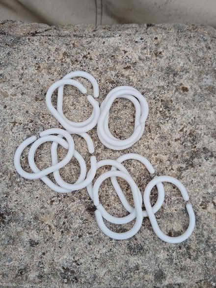 Photo of free 12 shower curtain rings (Odd Down) #1