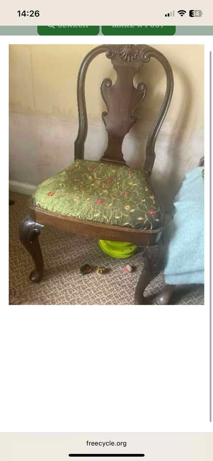 Photo of free Chairs (Shurdington GL51) #1