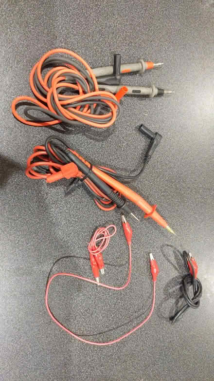 Photo of free Assorted electrical test leads (Queen Edith's Ward CB1) #1