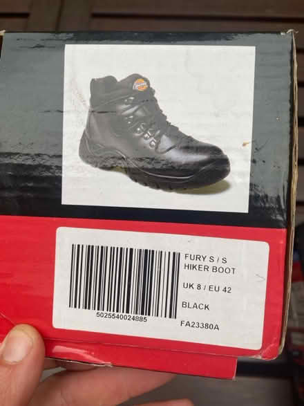 Photo of free Steel toe cap boots (Croydon) #1