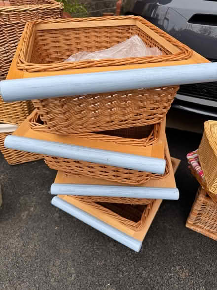 Photo of free basket drawers 3 (Inkberrow. WR7) #1