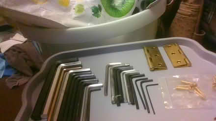 Photo of free Allan keys and 2 hinges (BA2) #2