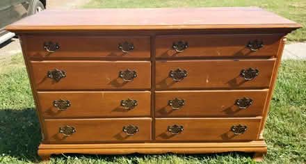 Photo of free 1950 8 Drawer, High Boy Dresser Set (Front Royal) #2