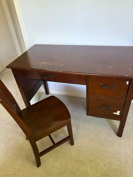 Photo of free Kids nightstand desk and chair (Community Center) #1
