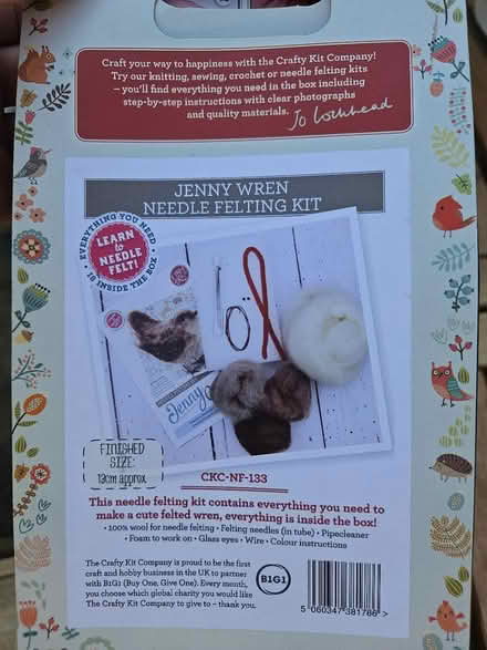Photo of free Needle felting kit - unused (North Sheen TW9) #2