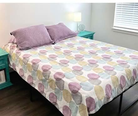 Photo of free Queen foam mattress and metal frame (Wesley Chapel) #1
