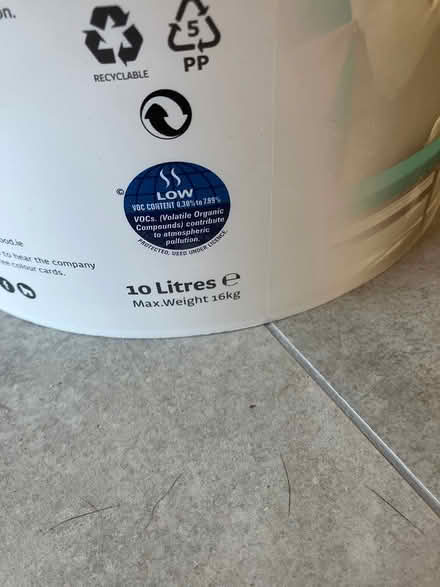 Photo of free 10 litres cream paint, unopened (Glasnevin, Dublin 11) #3