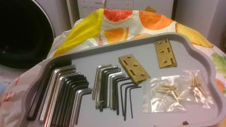Photo of free Allan keys and 2 hinges (BA2) #1