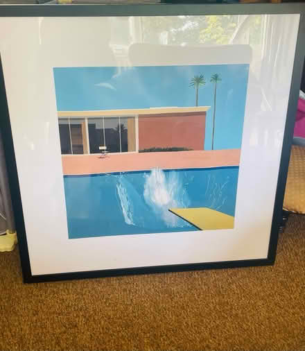 Photo of free Large David Hockney Reprint (Thornton Heath CR7) #1
