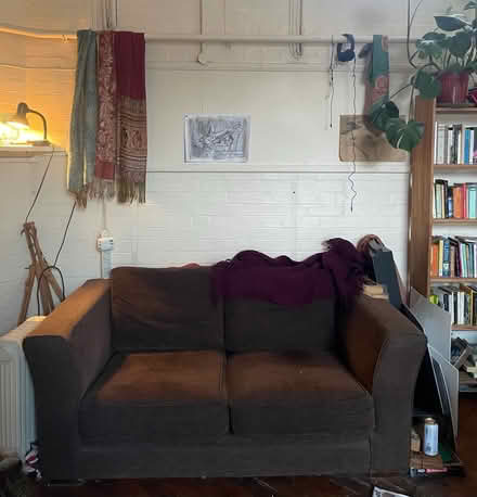 Photo of free Brown sofa (Charlton, SE7) #1