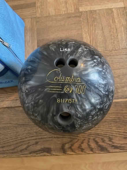 Photo of free Bowling ball and bag (Rockaway, NJ) #2