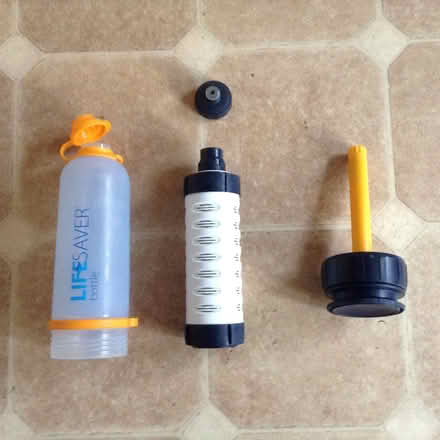 Photo of free "Lifesaver" water filter bottle system. (Leigh Park BA13) #2