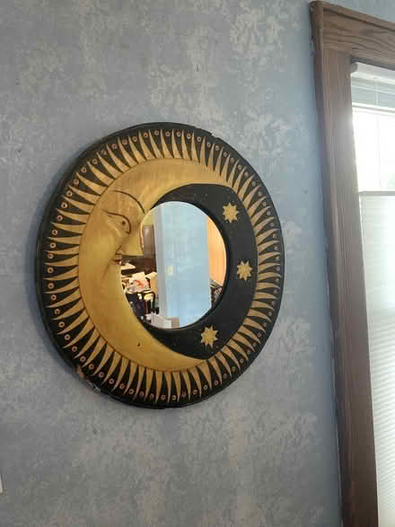 Photo of free Vintage Moon mirror - unique piece (Passaic Park, NJ) #2