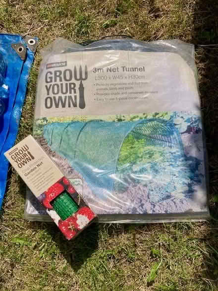 Photo of free 3m net growing tunnel and 4 x 2m crop protection net (Aldrington BN3) #1