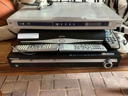 Photo of free 2x DVD players + SKY box (Loughborough LE11) #1