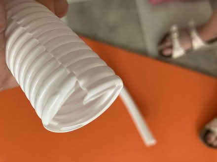 Photo of free white cable sleeve (NoHo 10012) #2