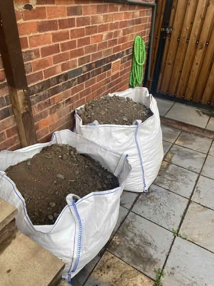 Photo of free Mix of soil and blue chippings (Birley S12) #1