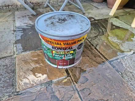 Photo of free Fence paint (M16) #1