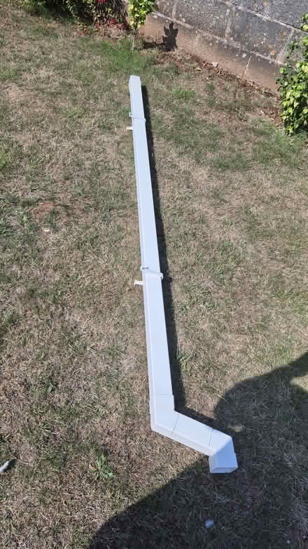 Photo of free Old white pvc guttering (Midsomer Norton) #4