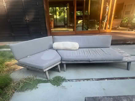 Photo of free Outdoor couch (Deer Park, Fairfax) #2