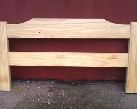 Photo of free 2 Pine Headboards (Roffey Horsham) #1