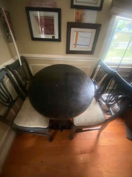 Photo of free Table & 4 Chairs (Landover hills) #1