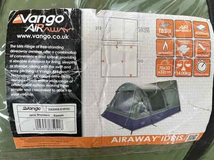 Photo of free Awning for a campervan (Timbersbrook CW12) #4