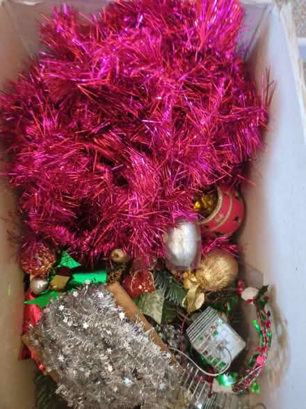 Photo of free Box of Christmas Decorations (Guildford GU2) #2