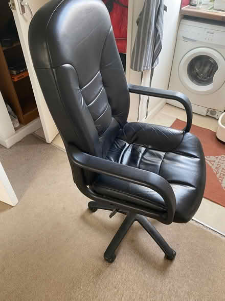 Photo of free Black office chair (Dursley GL11) #2