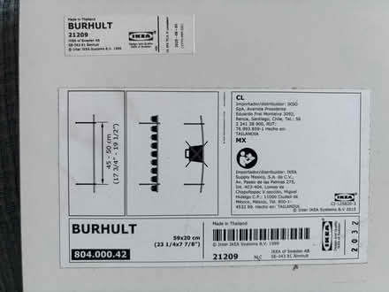 Photo of free IKEA Burhult shelf (Glasgow Parkhead G31) #3