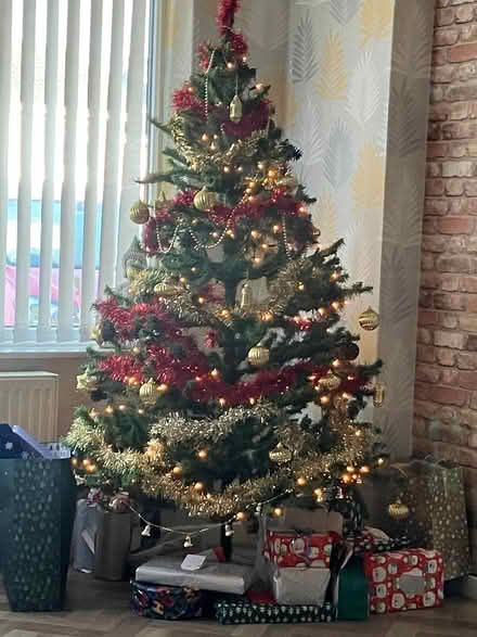 Photo of free christmas tree with decorations (loughborough LE114TE) #2