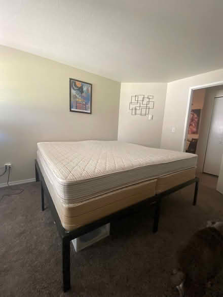 Photo of free king size mattress, boxspring, fram (Upper south side) #2