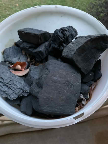 Photo of free BBQ charcoal Chunks and Briquettes (South Brampton) #2