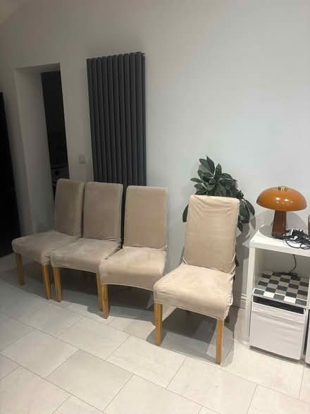 Photo of free 4 dining table chairs (Bletchley) #1
