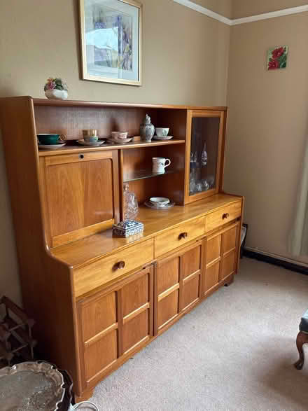 Photo of free Wooden dresser/ dining room unit (Longden Road, Shrewsbury) #1