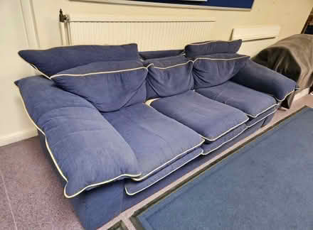 Photo of free Blue sofa (Charlton, SE7) #2