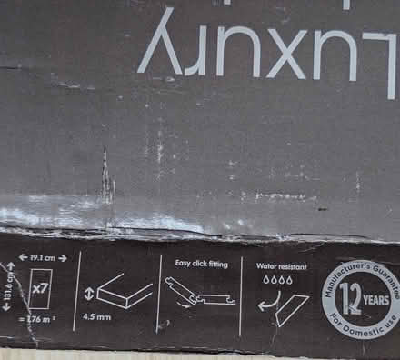 Photo of free Vinyl flooring (Guilden Sutton CH3) #3