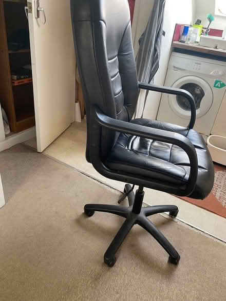 Photo of free Black office chair (Dursley GL11) #4
