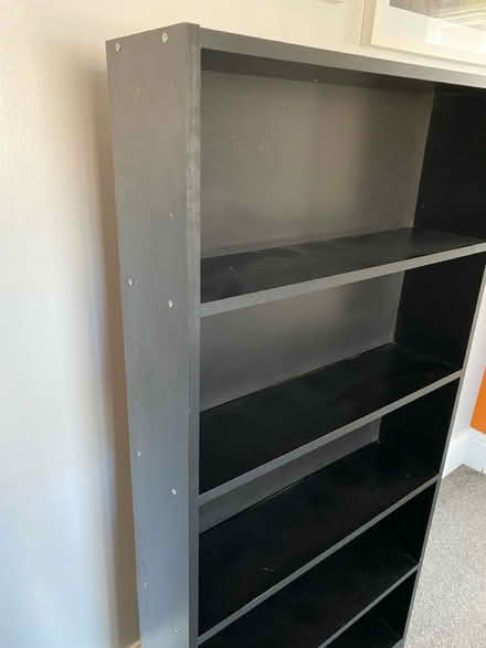 Photo of free Shelving unit black (ST11 9HR) #3