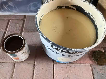 Photo of free paint as in photo's (loughborough LE114TE) #2