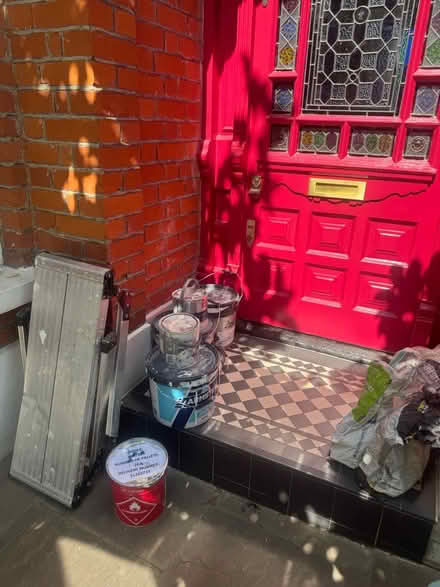 Photo of free Decorating materials & p ladder (N10) #1
