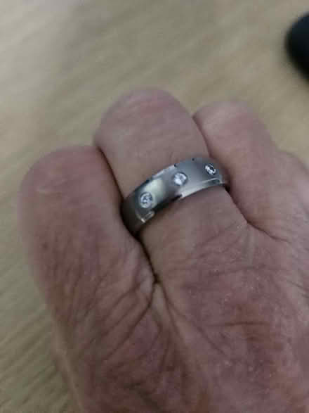 Photo of free Mens ring with 3 little stones (Redditch B97) #3