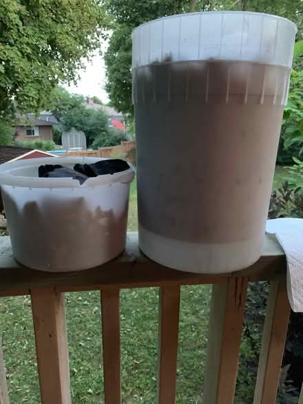 Photo of free BBQ charcoal Chunks and Briquettes (South Brampton) #3