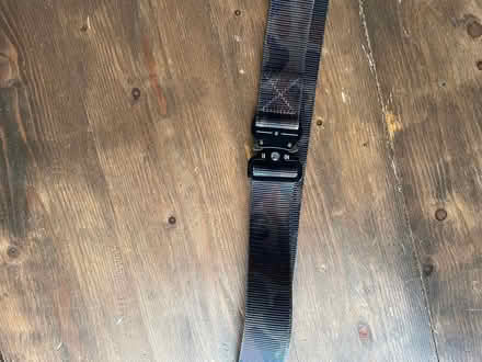 Photo of free Combat style canvas belt (Golden Green TN11) #2