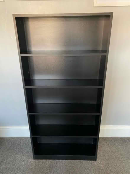 Photo of free Shelving unit black (ST11 9HR) #1